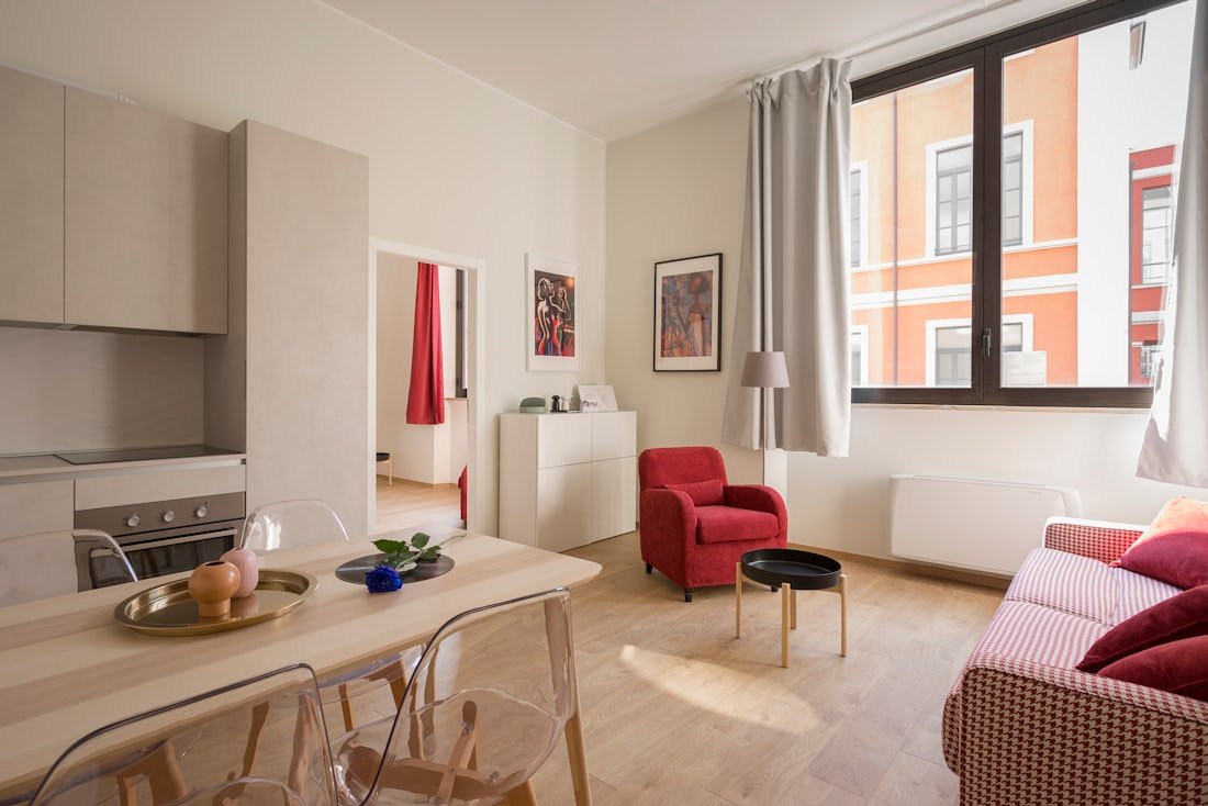 Helle, freundlich eingerichtete Wohnung